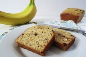 Banana Bread with Choc Chips
