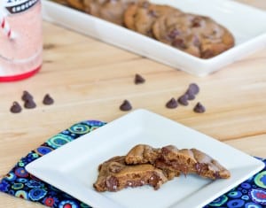 Malted Double Choc Chip Cookie