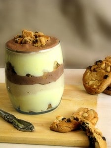 Mini Peanut Butter and Chocolate Trifles