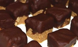 choc pb cheesecake bites 2
