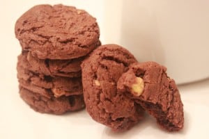 chocolate peanut butter crunch cookies 3