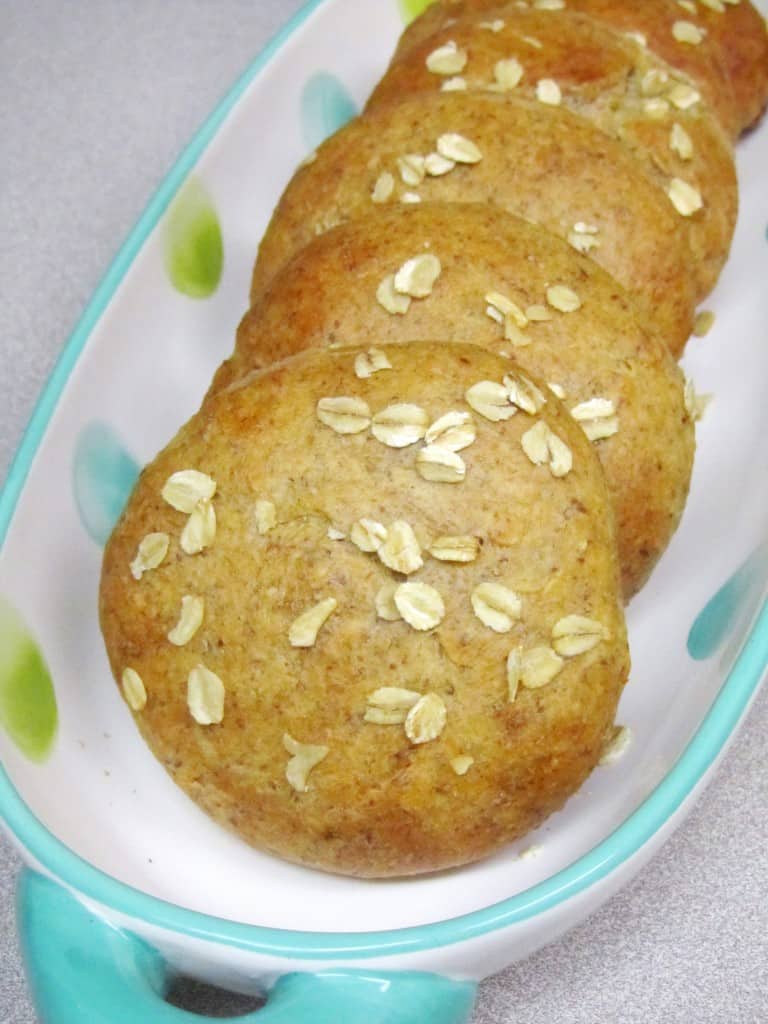 WheatOatFlax Buns The Spiffy Cookie