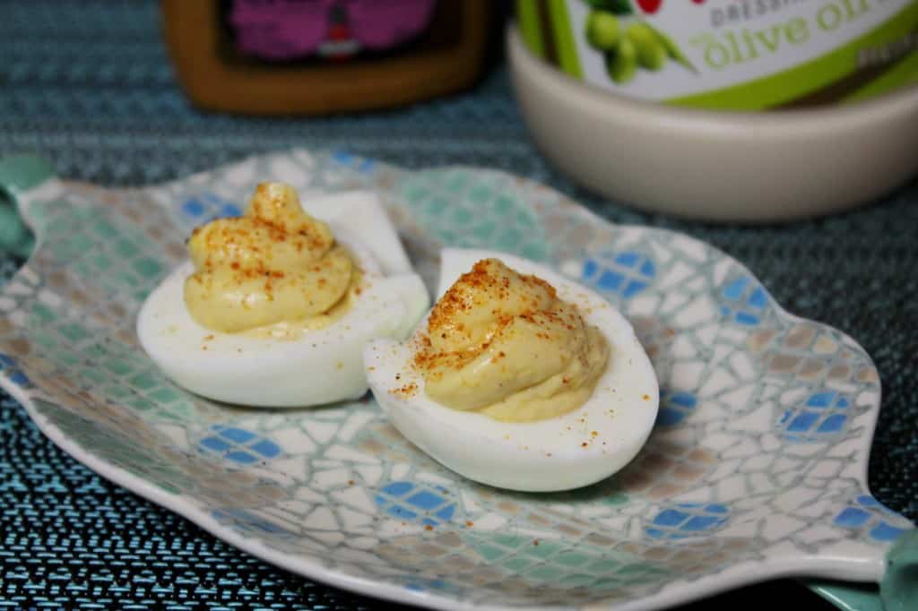Single Serving Deviled Eggs The Spiffy Cookie