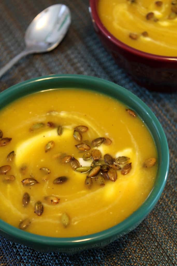 Slow Cooker Butternut Squash Soup The Spiffy Cookie