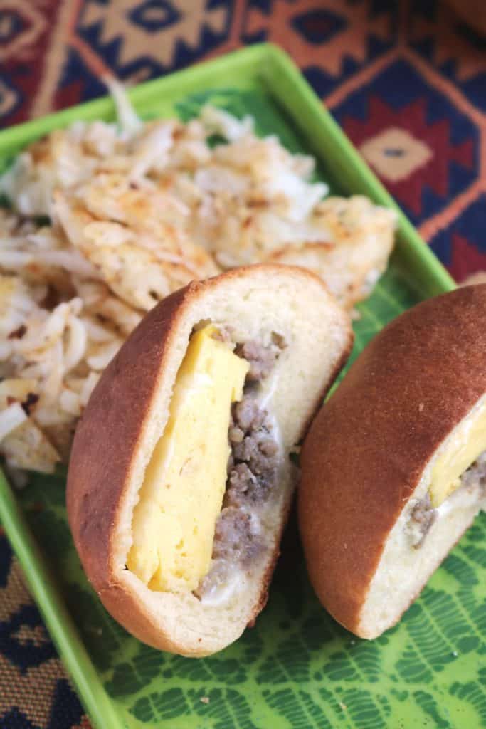 Sausage, Egg & Cheese Kolache The Spiffy Cookie