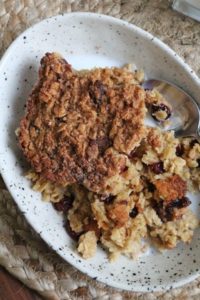 Baked Oatmeal #weekndaybreakfast #brunch