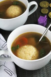 Matzo Ball Soup with Chicken