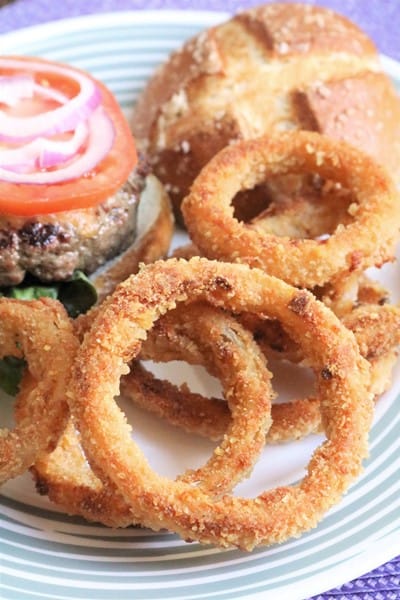 Oven-Fried Onion Rings