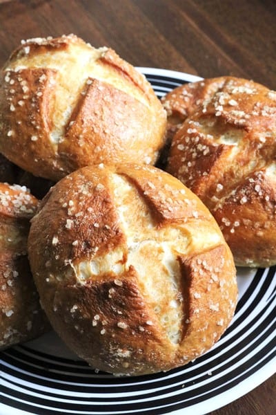 Pretzel Rolls
