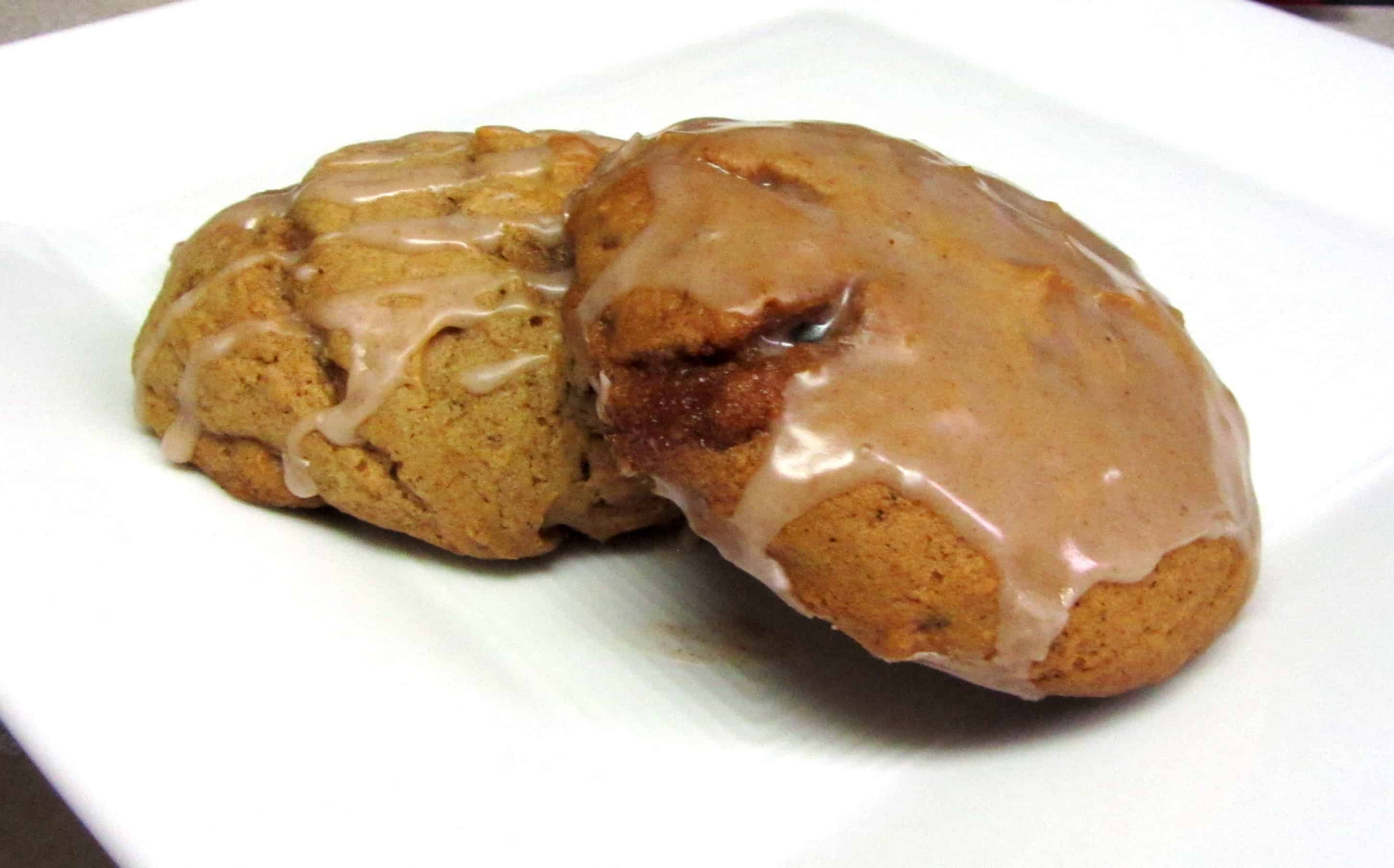 Iced & Spiced Applesauce Cookies The Spiffy Cookie