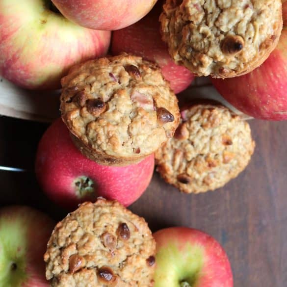 Apple Oatmeal Breakfast Muffins.