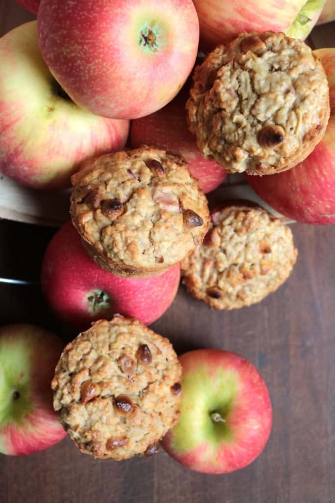 Apple Oatmeal Breakfast Muffins.