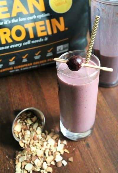 Black Cherry Vanilla Almond #Smoothie