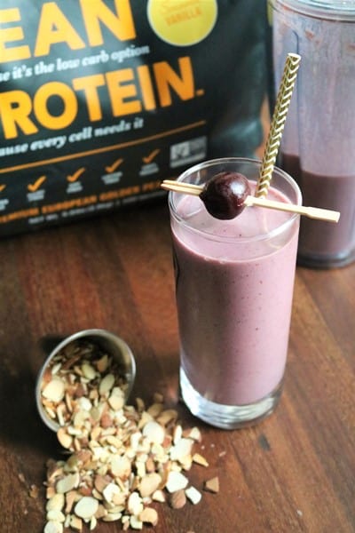 Black Cherry Vanilla Almond #Smoothie