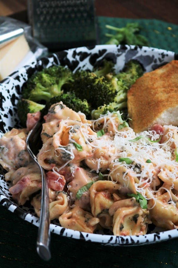 Spinach Tomato Tortellini