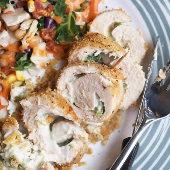 Stuffed Jalapeno Chicken Rolls.