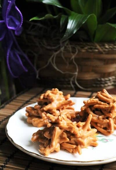Butterscotch Haystack Cookies