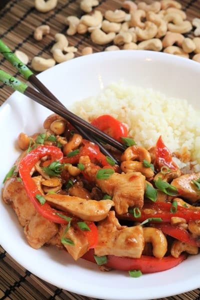 Homemade Cashew Chicken