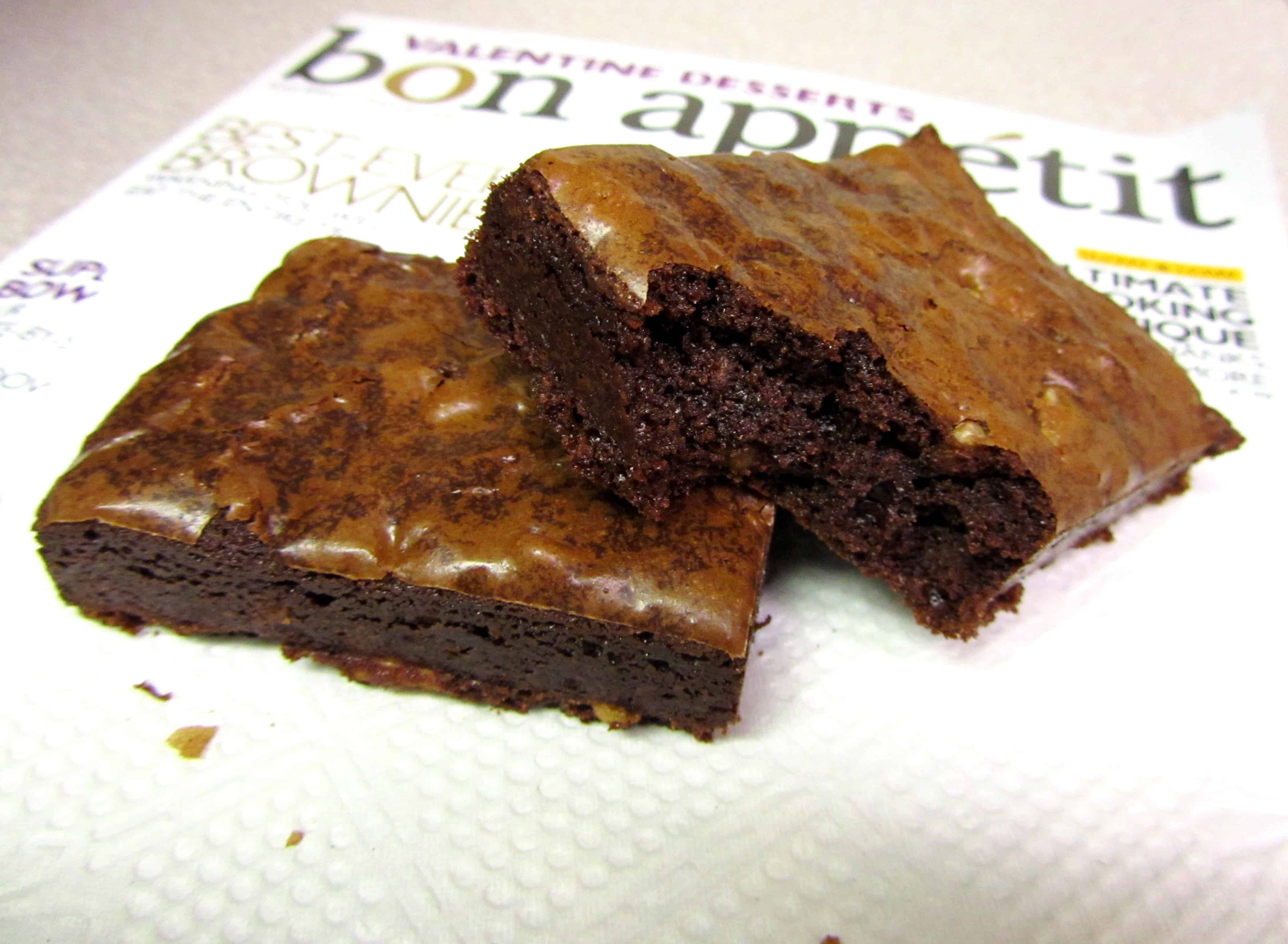 Cocoa Brownies with Browned Butter and Walnuts The Spiffy Cookie