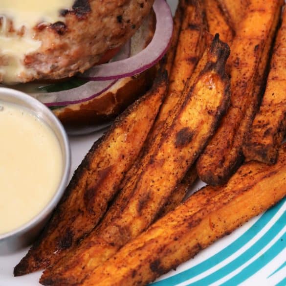 Baked Sweet Potato Fries.