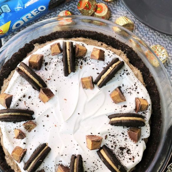 Cookies and Cream Peanut Butter Pie