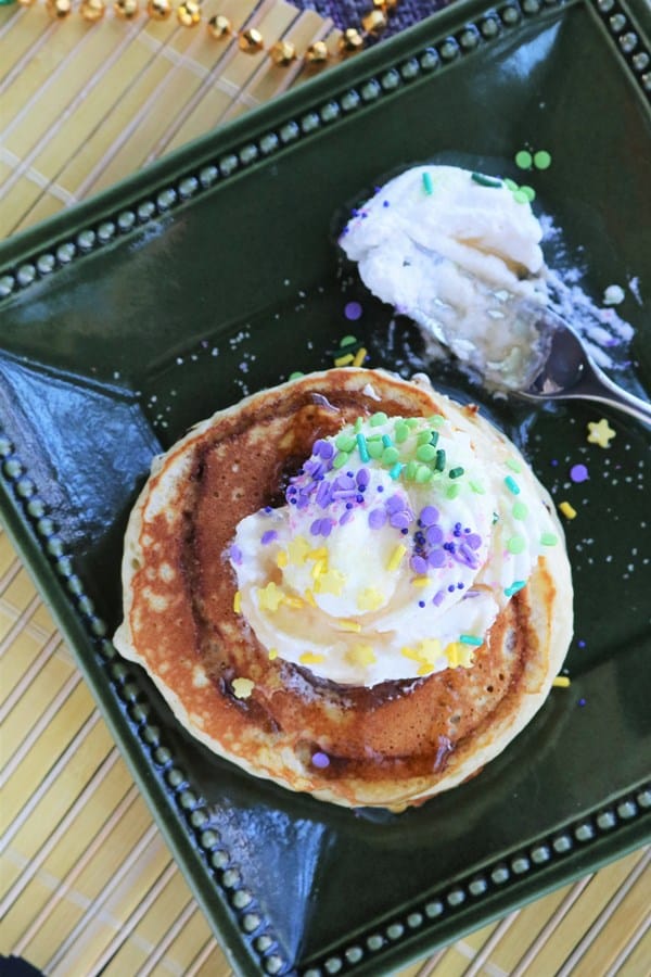 King Cake Pancakes