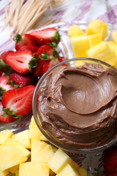 Nutella Fruit Dip 1