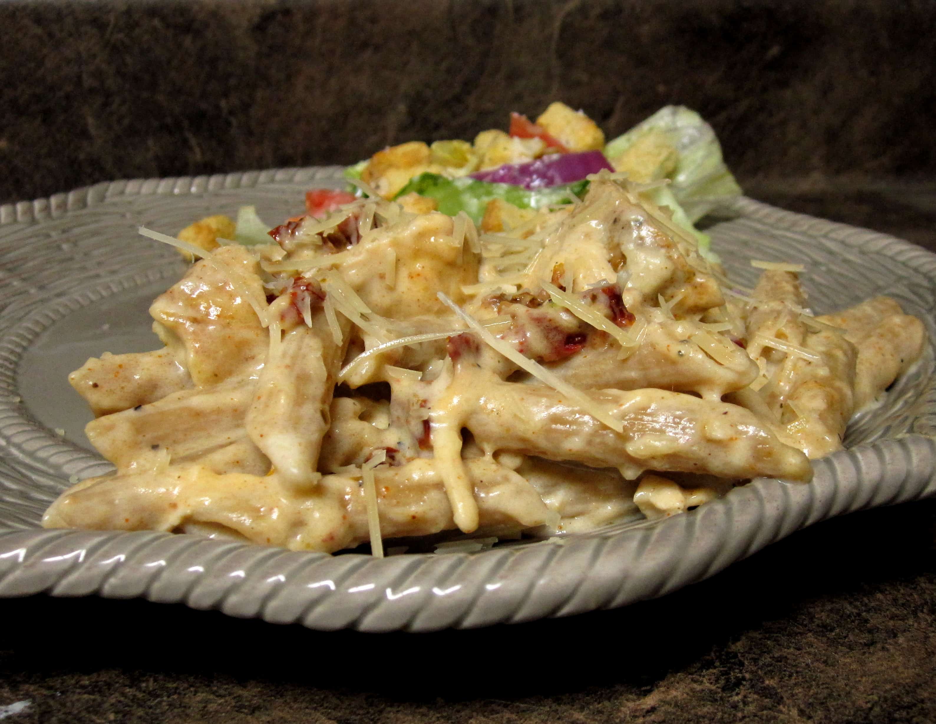 Guiltless Cajun Chicken Alfredo The Spiffy Cookie