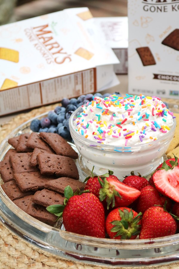 Cake Batter Fruit Dip