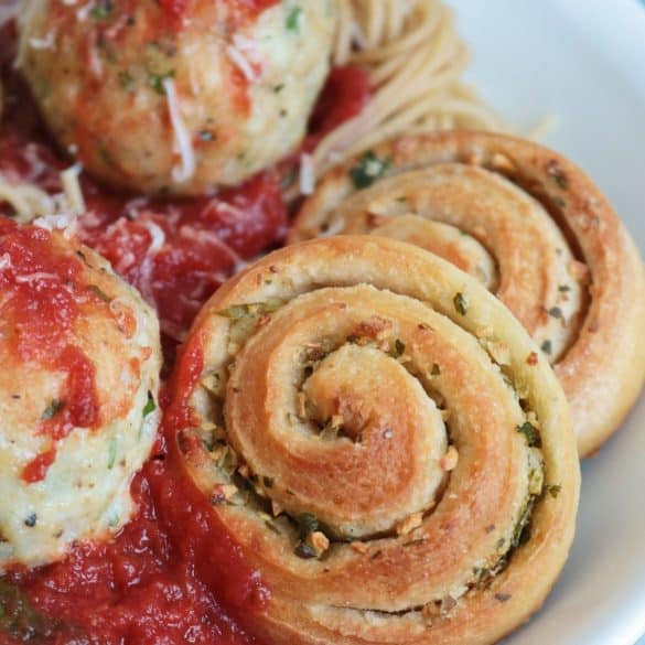 Herb and Garlic Rolls.
