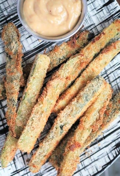 Baked Zucchini Fries #veggiefries