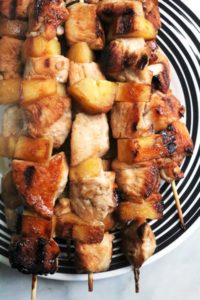 Pineapple Chicken Kabobs