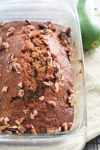 Zucchini Bread with Nuts