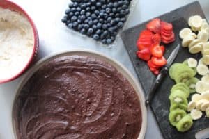 Brownie Fruit Pizza 1