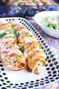 Cream Cheese Chicken Enchiladas 5