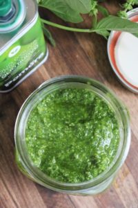 Homemade Basil Pesto #basilpesto