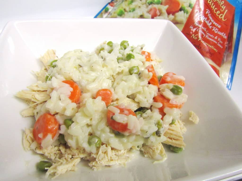 Primavera Chicken and Vegetable Risotto