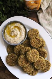 Easy Homemade Baked Falafel