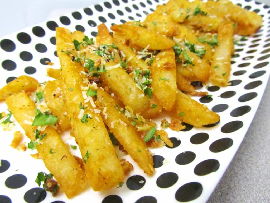 Baked Garlic Parmesan Fries The Spiffy Cookie