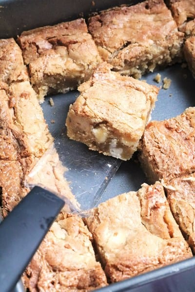Peanut Butter Marshmallow Blondies