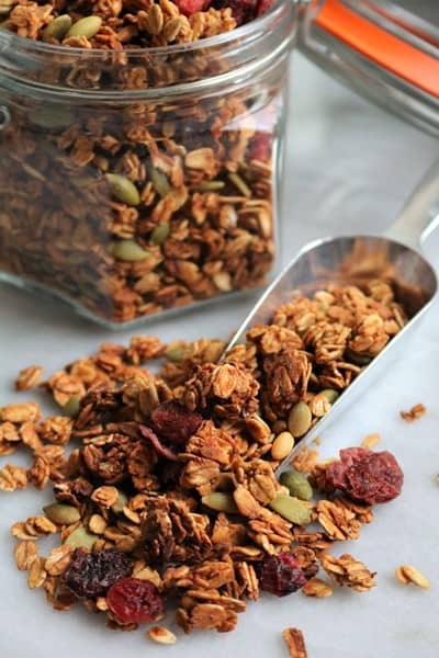 Pumpkin Granola #granola #pumpkin