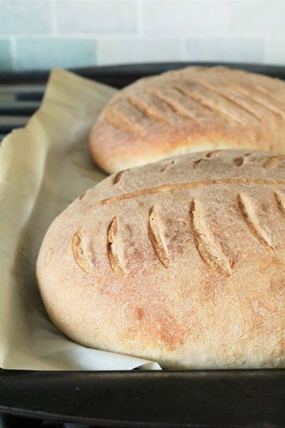 Rustic Sourdough Bread #sourdoughstarter