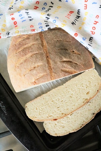 Rustic Sourdough Bread #sourdough