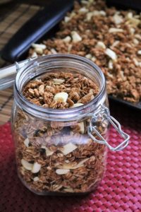 Homemade Apple Butter Granola