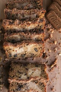 Pumpkin Biscoff Cream Cheese Bread