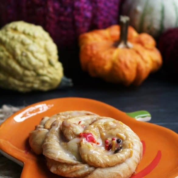 Easy Pumpkin Danish.