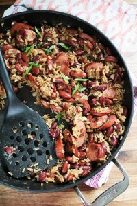 One Pan Red Beans and Rice