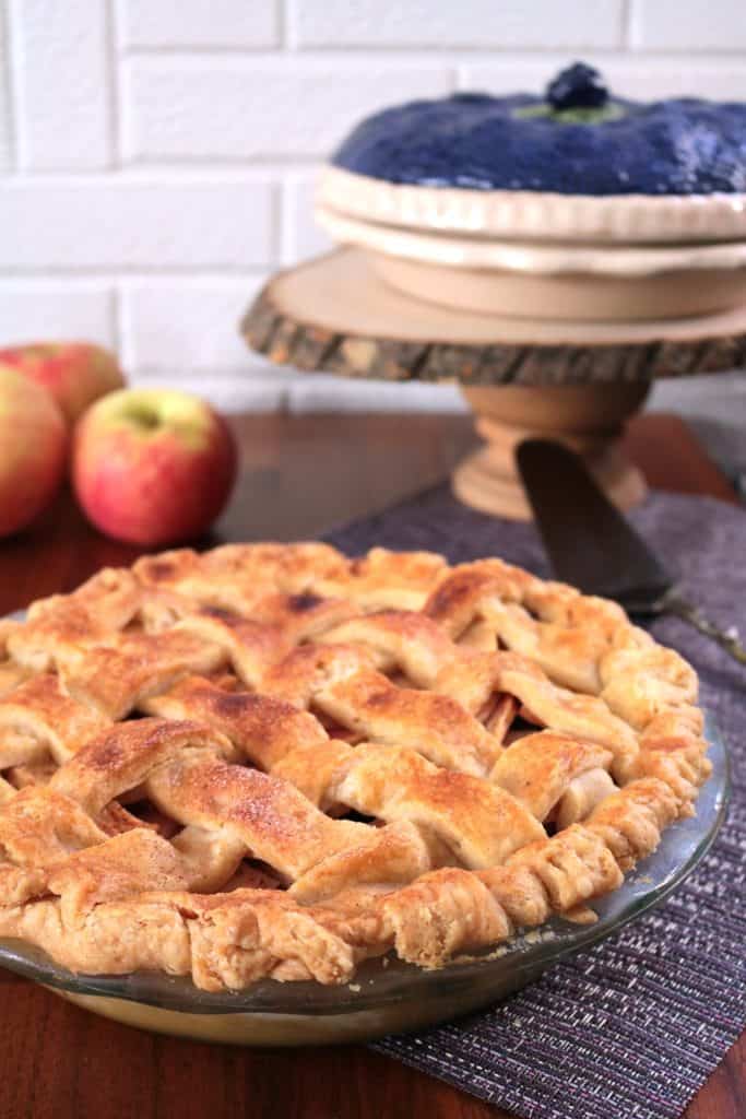 Apple Blackberry Pie.