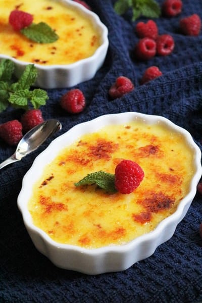 Easy Vanilla Crème Brûlée