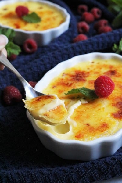 Homemade Crème Brûlée